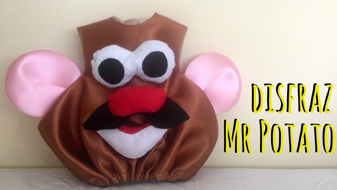 Disfraz de Mr Potato. DIY ( Patrón incluido )