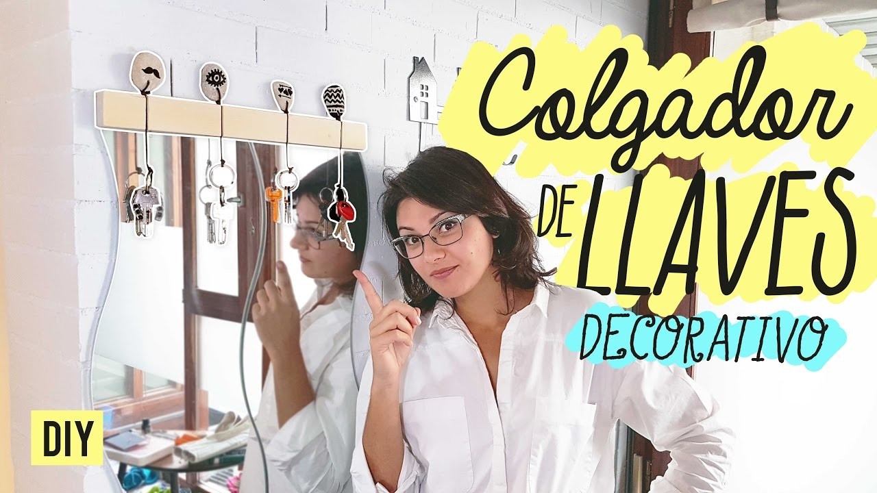 DIY | COLGADOR DE LLAVES DECORATIVO Muxa Sari
