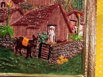 DIY pinta cuadro Ceramica