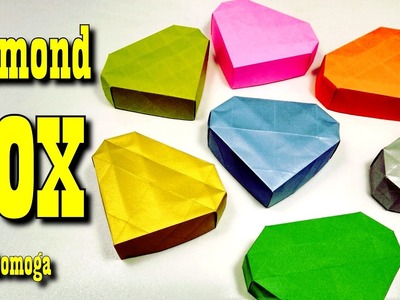 Origami Diamond BOX by Yakomoga - Origami Gift Box easy tutorial | DIY