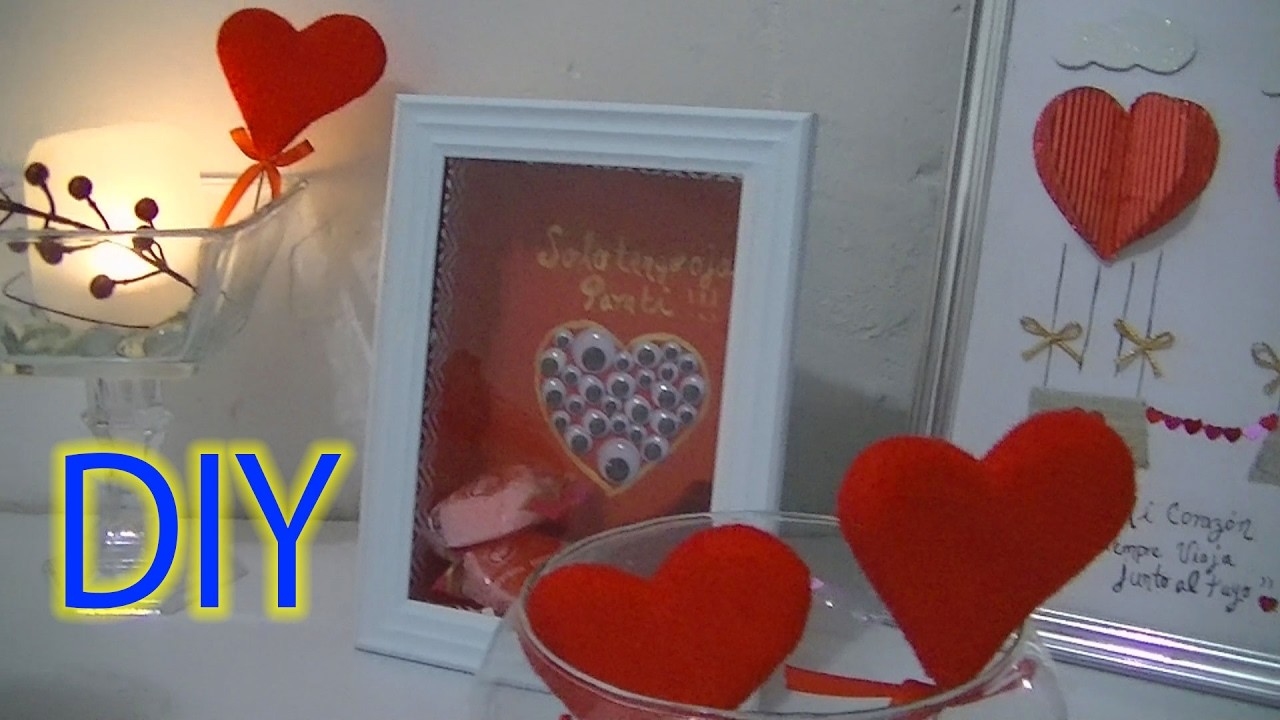 DIY IDEAS de Regalo de Decoración para San Valentin