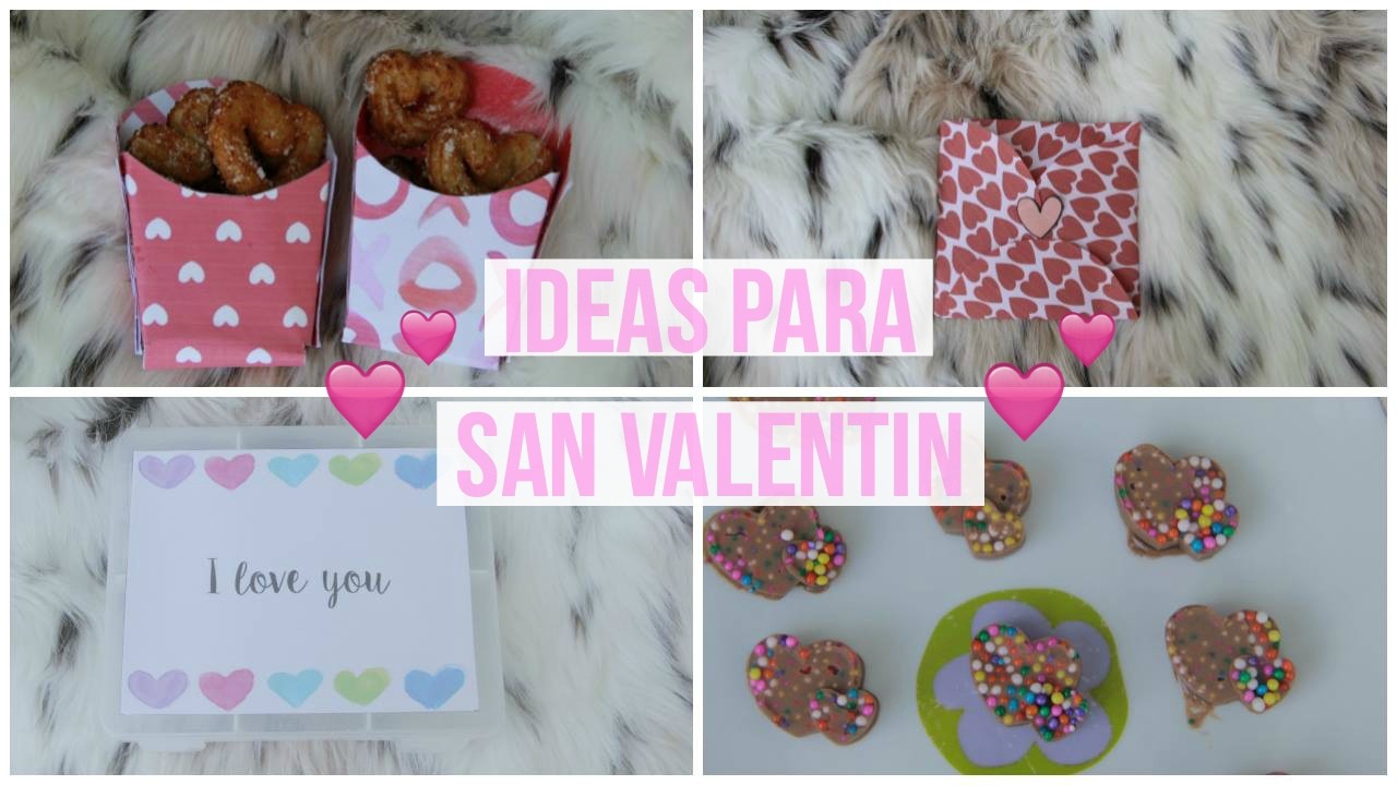 DIY'S PARA SAN VALENTIN. ¿¿ Que regalar en San Valentin??