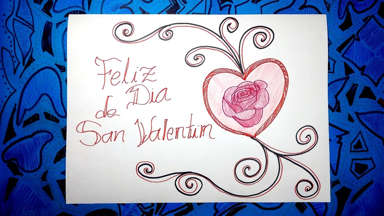Dibujos para San Valentin 3.3 - Dibujar un corazón con letras