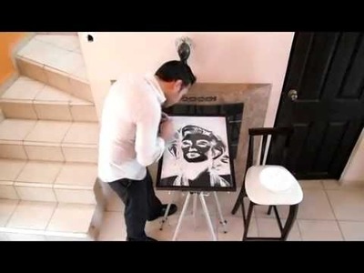 Impresionantes dibujos hechos con sal