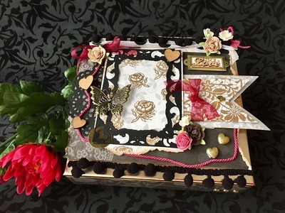 Scrapbook Valentines Box