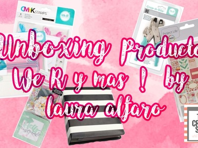 UNBOXING NUEVOS PRODUCTOS SCRAPBOOK EN THE CRAFTY SHOP! by Laura Alfaro