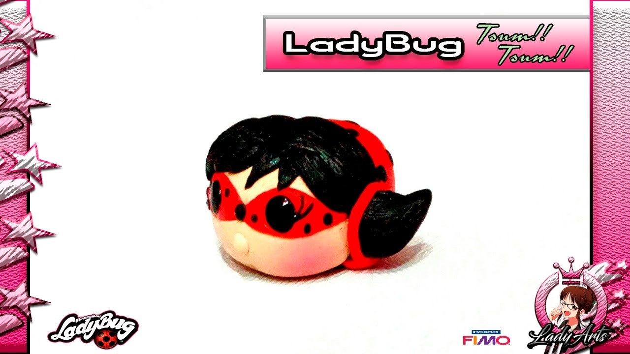 LadyBug | Polymer Clay | Tsum Tsum | Tutorial
