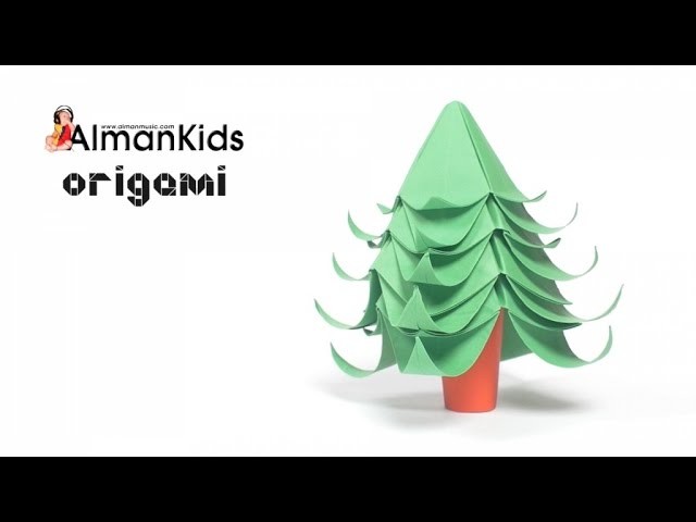 AlmanKids Origami | Albero di Natale | Árbol de Navidad | Christmas Tree
