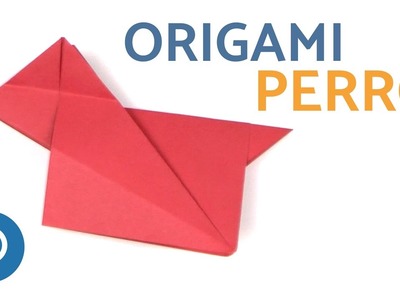 Cómo hacer un PERRO de Origami - Origami fácil