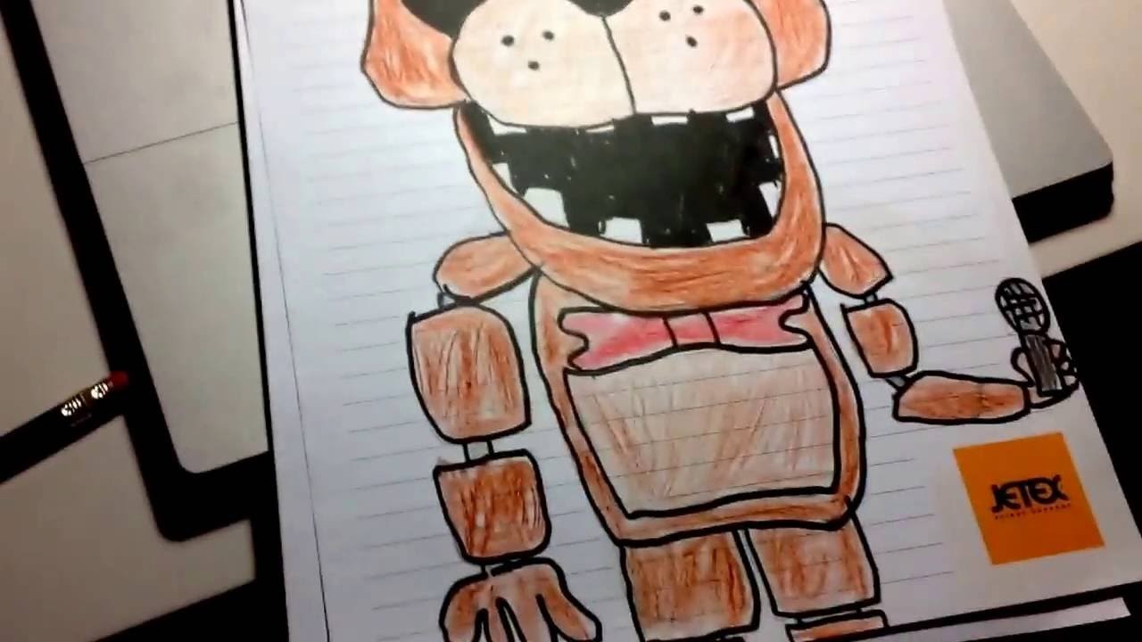 Mis dibujos de fnaf!!!parte 4