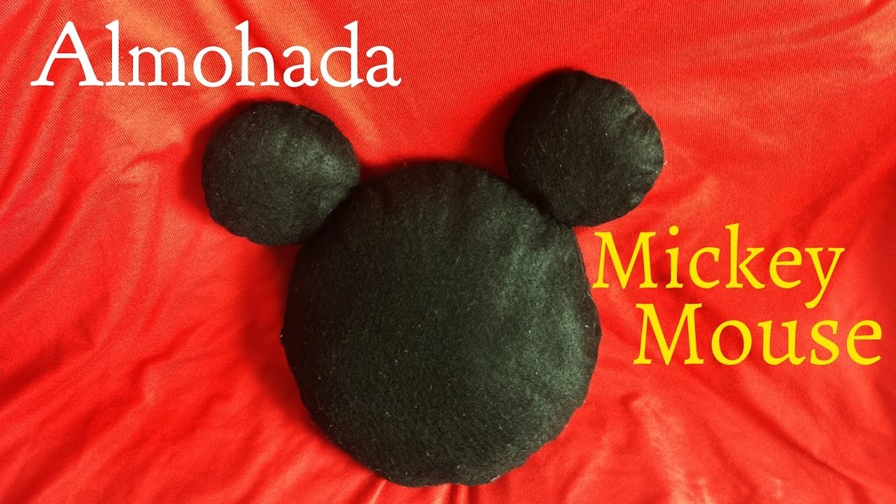 Almohada de Mickey Mouse | Diy