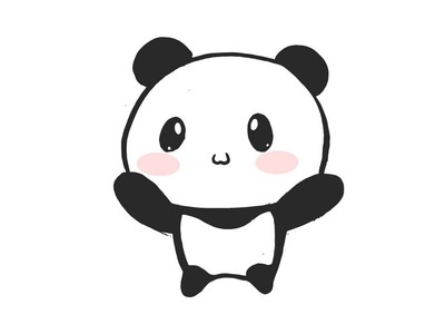 Cómo dibujar Oso Panda Kawaii