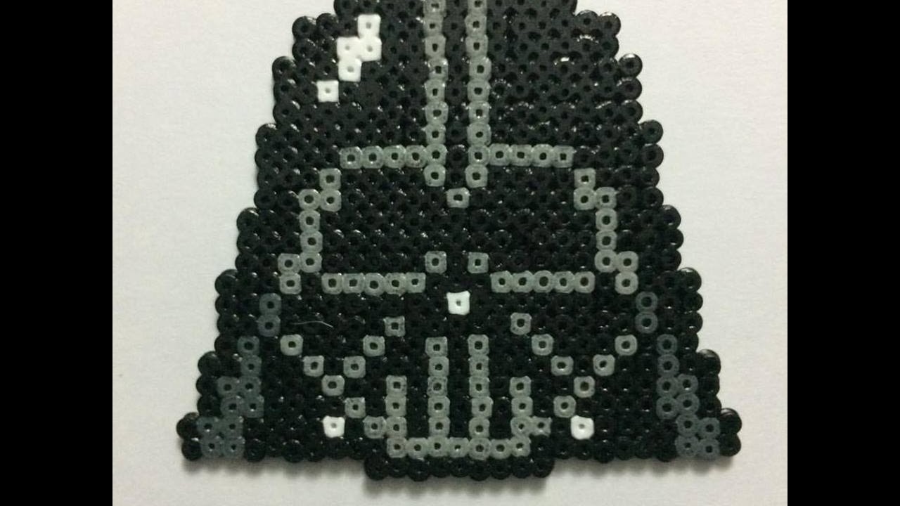 Darth Vader - Star wars Hama Beads mini | Speed Art