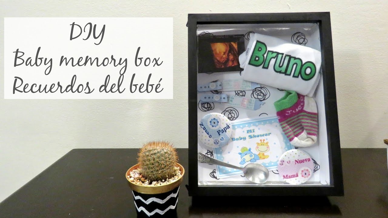 DIY BABY MEMORY BOX. RECUERDOS DEL BEBÉ????
