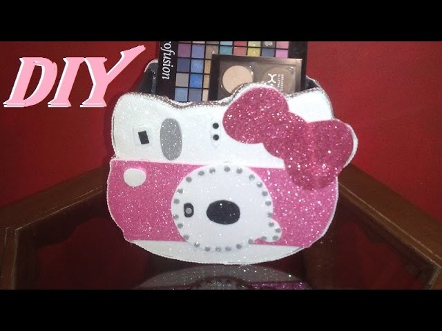 DIY Organizador De Maquillaje (Hello Kitty) Quitzia Cardenas