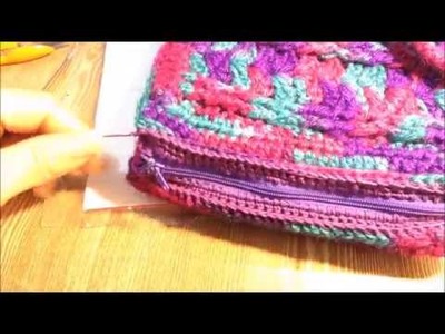 Como poner cierre en tejidos a crochet VIDEO MEJORADO