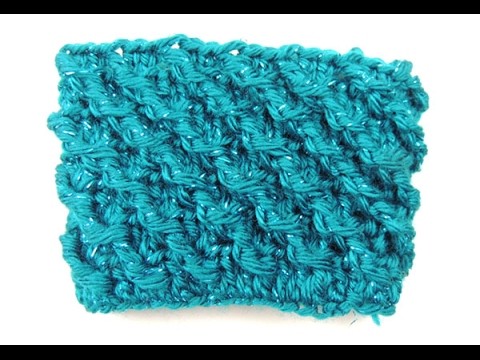 Crochet: Punto en Redondo con Relieve # 6