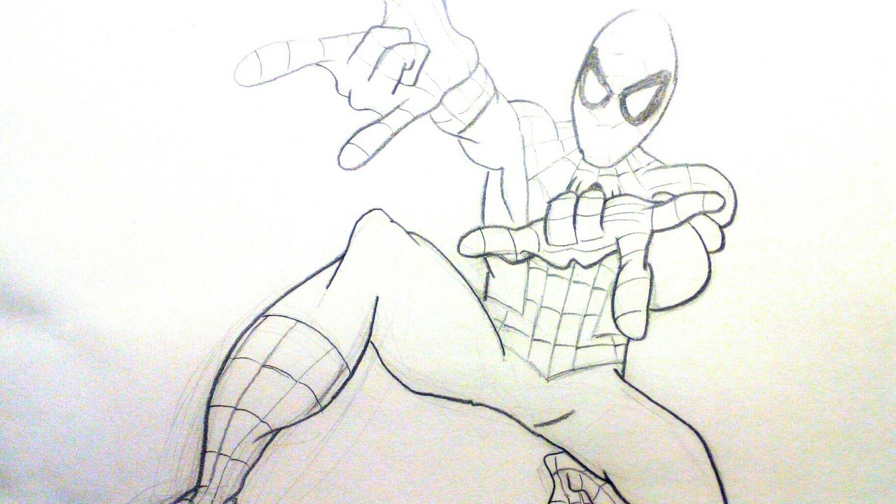 Dibujar a Spiderman: Aprende como dibujar a Spiderman paso a paso