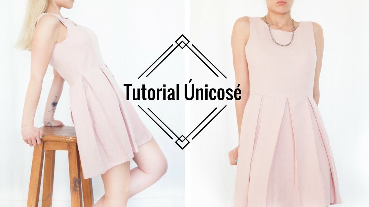 DIY Costura Vestido Tablas Mujer.