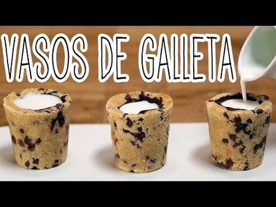 Vasos o Shots de Galleta | vasos comestibles | DIY