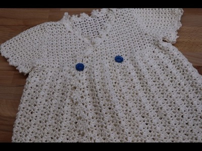 Vestido Crochet para Niña de 1 año parte 2.2