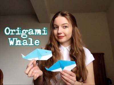 Origami whale. How to make an origami whale