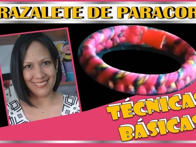 BRAZALETE EN PARACORD TEJIDO BASICO