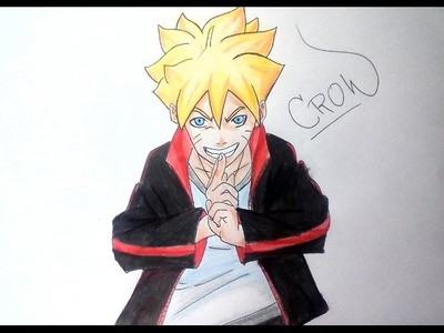 Dibujando A Boruto De Boruto The Movie ~Maratón Dibujos Diarios (MDD) 9.12