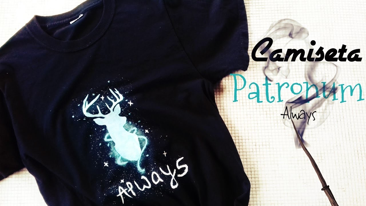 DIY Crea Tu Camiseta Patronum Always From Harry Potter Facil! || William Gordon