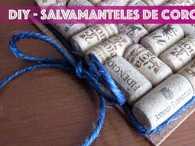 DIY - Salvamanteles de corchos