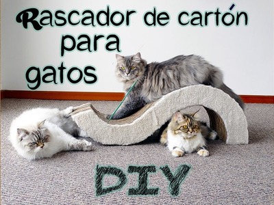 Rascador de cartón para gatos | DIY ❤