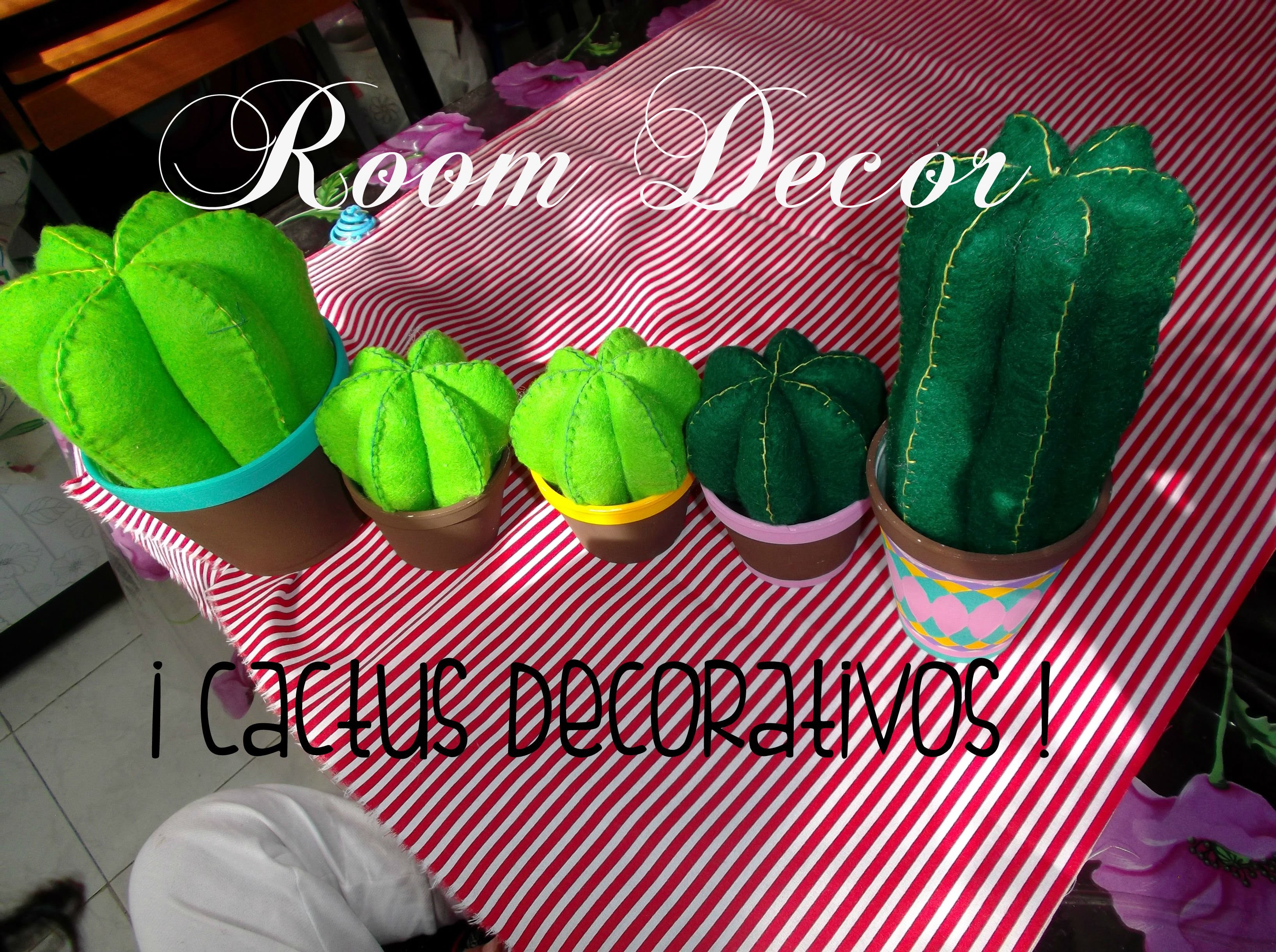 Room Decor | CACTUS DE FIELTRO DECORATIVOS | Uvalove ♥