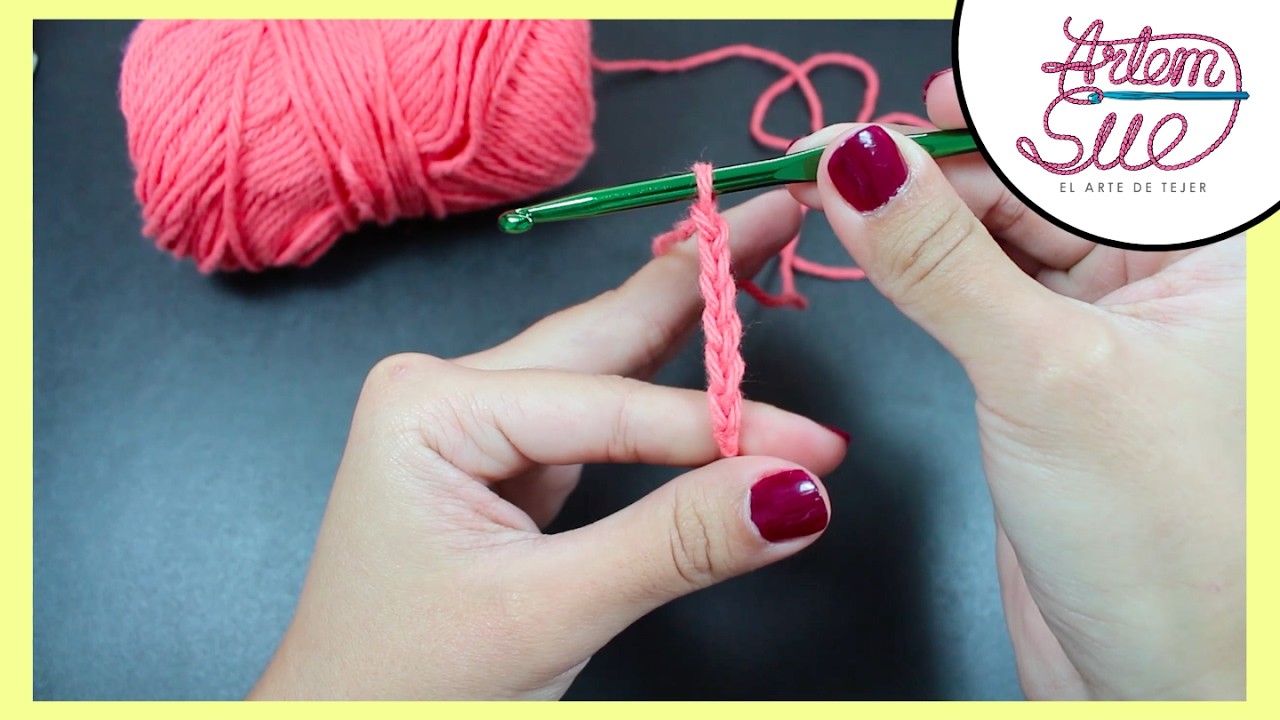 Crochet basics: Cadena. Chain