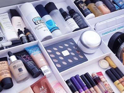 DIY | Makeup Organizer Low Cost (Cartón Pluma)