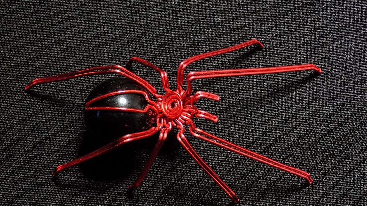 Araña de alambre Tutorial, Wire spider