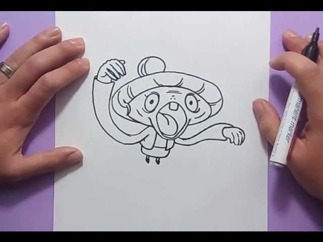Como dibujar a Cotilleja paso a paso - Yo Kai Watch | How to draw Tattletell - Yo Kai Watch