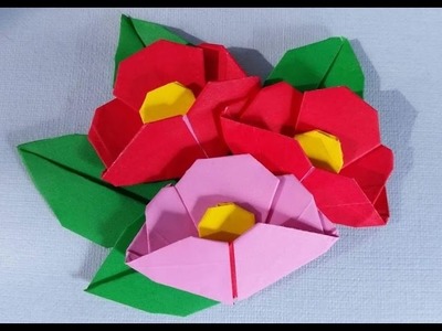 Cómo Hacer una Flor Camelia en Origami - HogarTv por Juan Gonzalo Angel