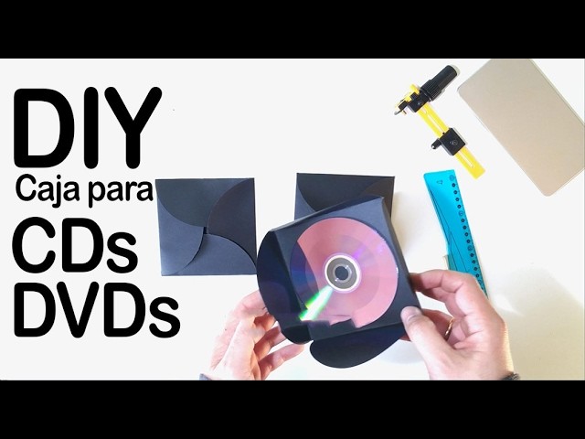 DIY caja para CDs o DVDs | KTX166 | DIY