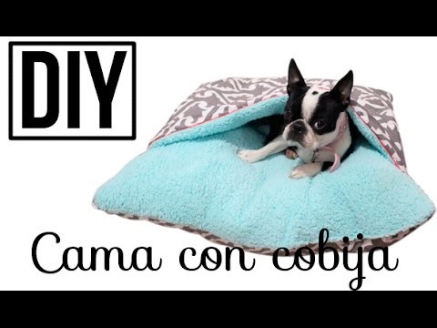 DIY ♥ Cama con cobija ♥ MASCOTAS