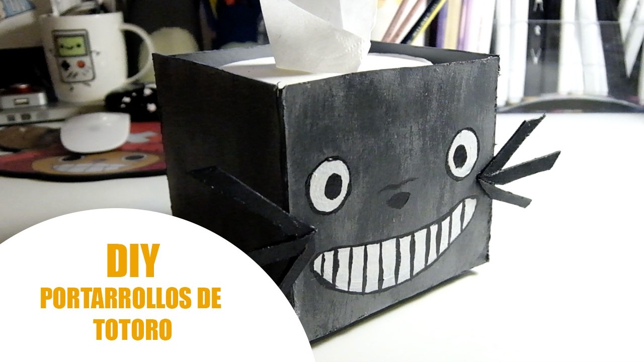 DIY | Portarrollos de Totoro ^^