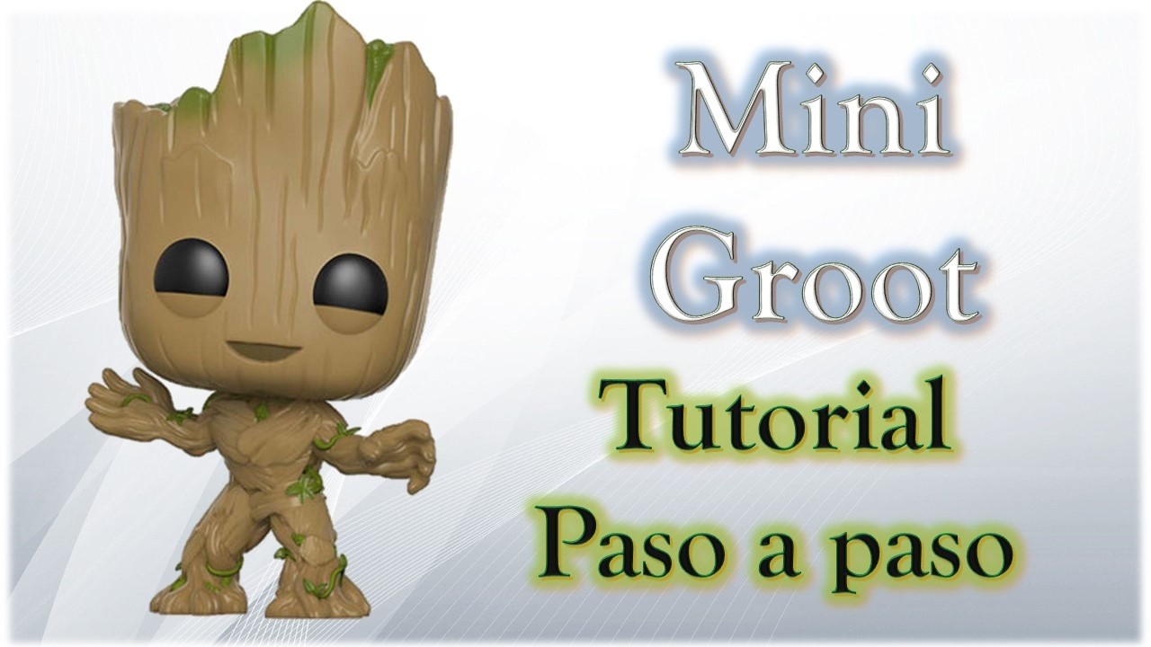Como hacer a Mini Groot de Plastilina ✅ How to Make Plasticine Groot ✅ Tutorial