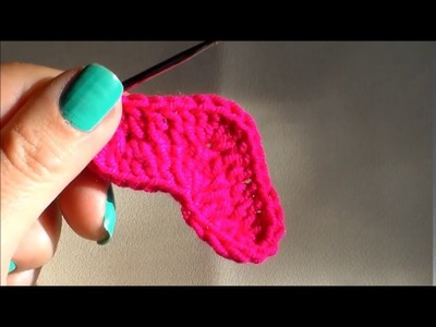 Como hacer un corazon sencillo en Crochet