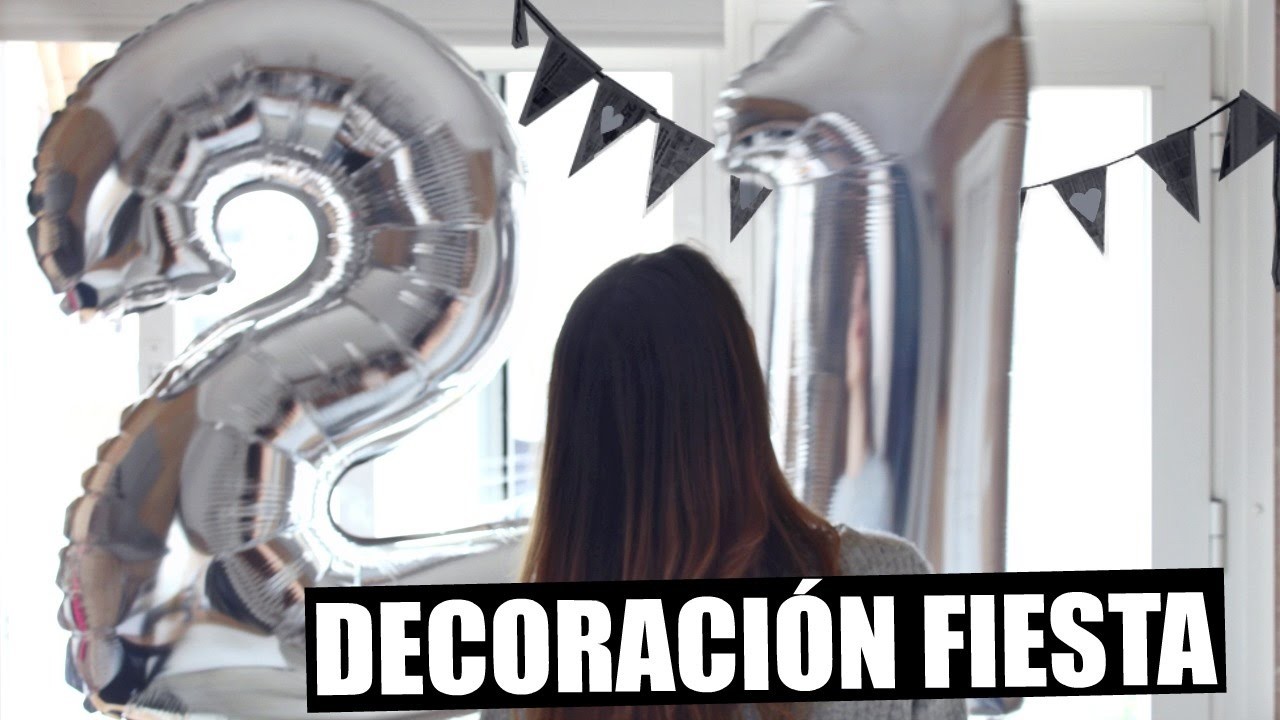 DIY: DECORACIÓN PARA FIESTAS