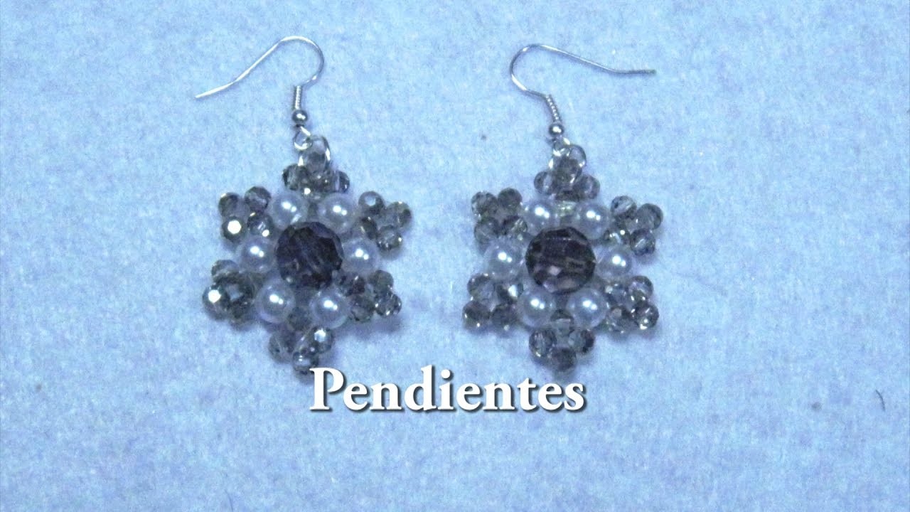 # DIY -Pendientes Estrella,  (muy facil)# DIY-Star earrings (very easy)