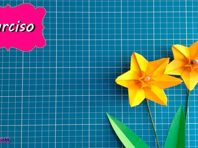 Origami Flor de Narciso