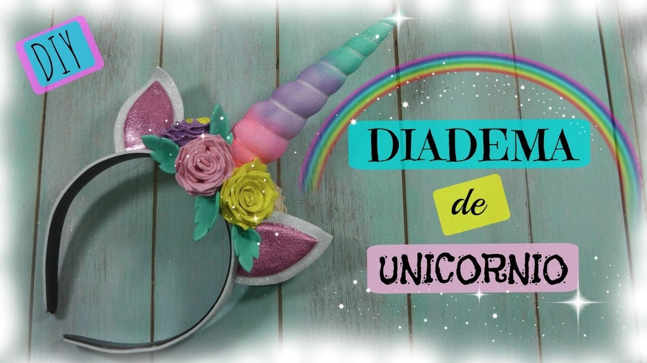 Diadema Unicornio - DIY - KLOF ????