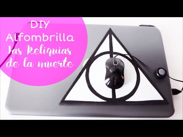 DIY Harry Potter: Alfombrilla de "Las Reliquias de la Muerte" ⚡️