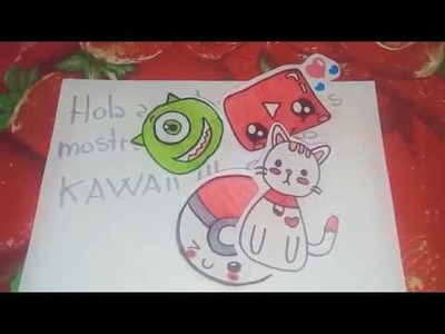 Mis dibujos Kawaii parte 1(primer video)