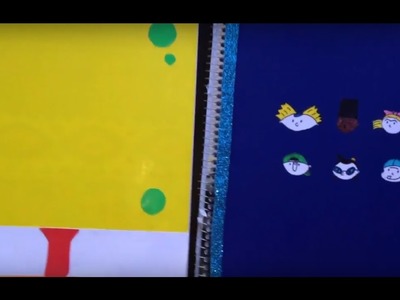 Decora tus cuadernos de forma minimalista DIY- Bob esponja y Hey Arnold