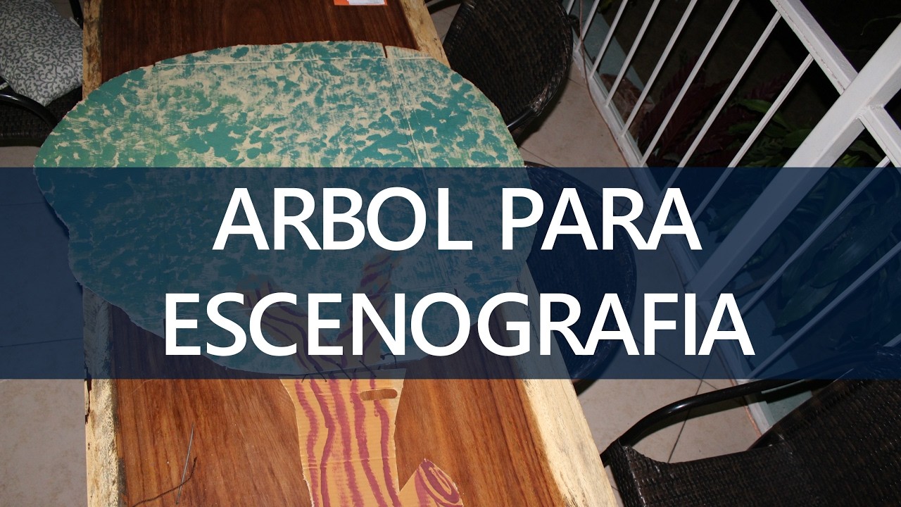 DIY| ARBOL PARA ESCENOGRAFIA